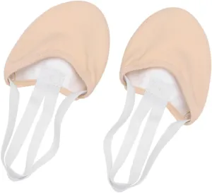 1 Pair of Ballet Sliers Women Shoes Half Sole Dance Shoes Lightweight Sole Protector for Yoga Ballroom Size Tone Comfortable Breathable Material