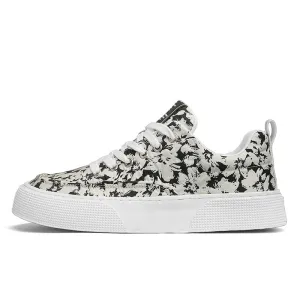 Abstract Canvas Sneakers