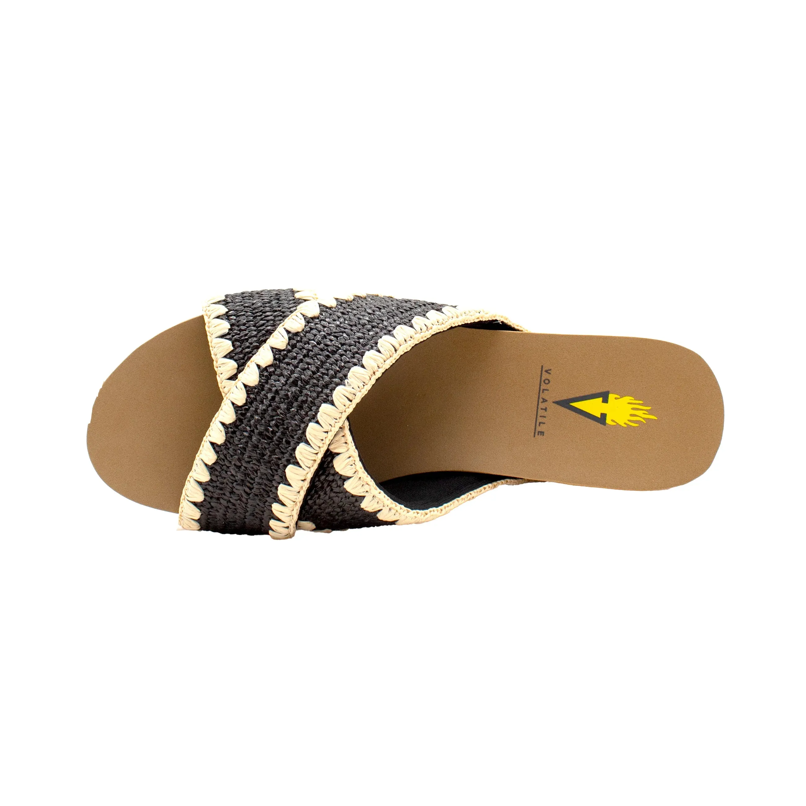ANTIGUA WOVEN RAFFIA SANDAL