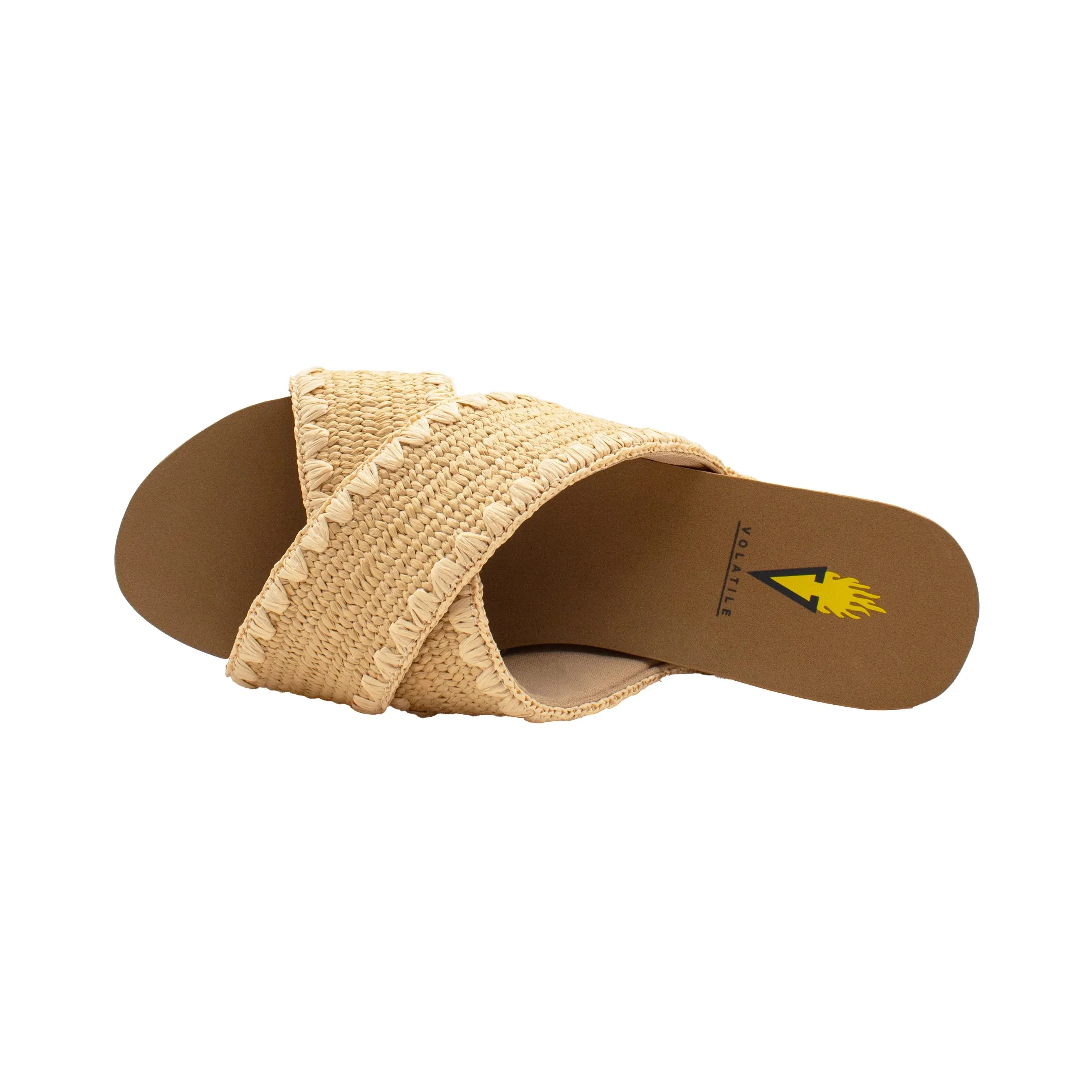 ANTIGUA WOVEN RAFFIA SANDAL