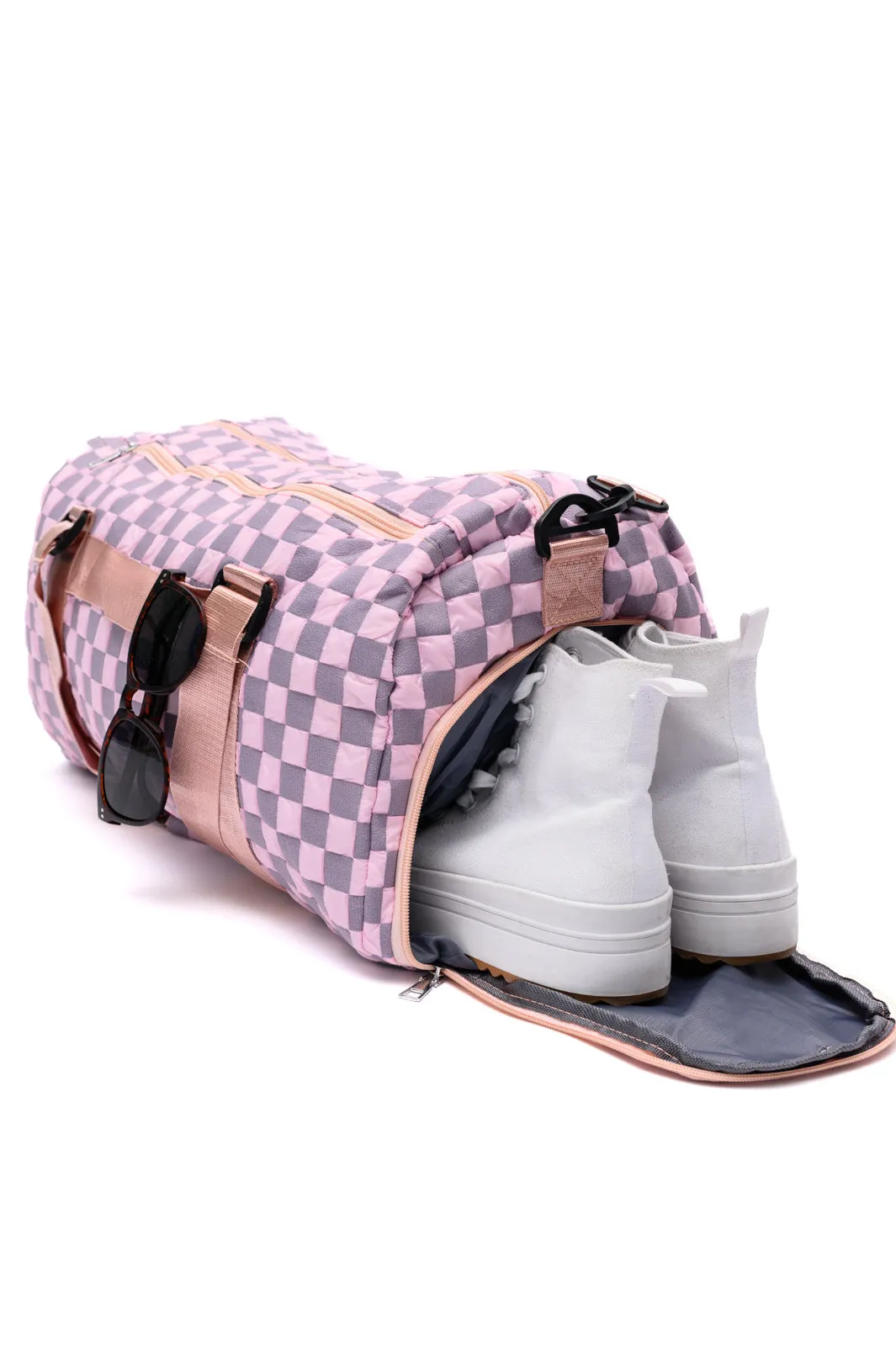 AVE SHOPS- Elevate Travel Duffel in Pink
