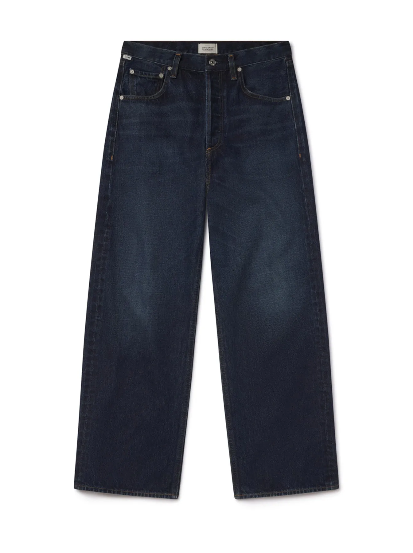 Ayla Baggy Cuffed Crop Jean - Costa Bravo