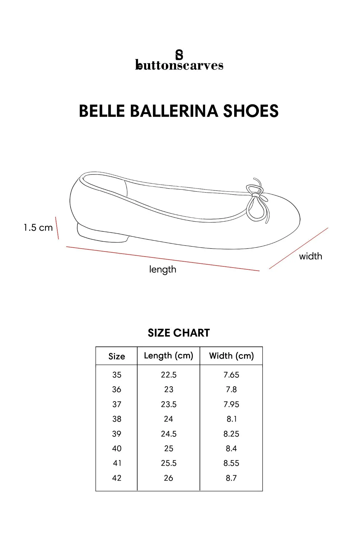 Belle Ballerina Shoes - Navy