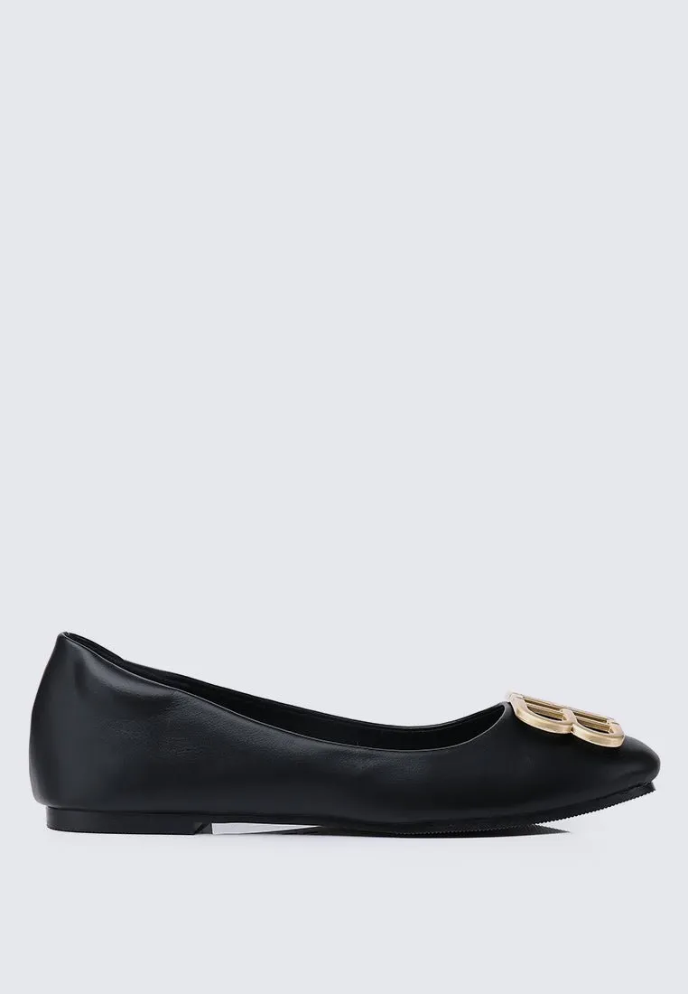Brenda Comfy Ballerina In Black