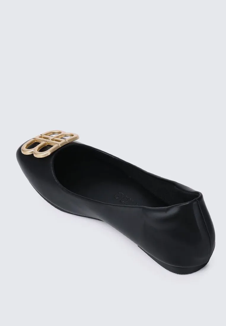 Brenda Comfy Ballerina In Black