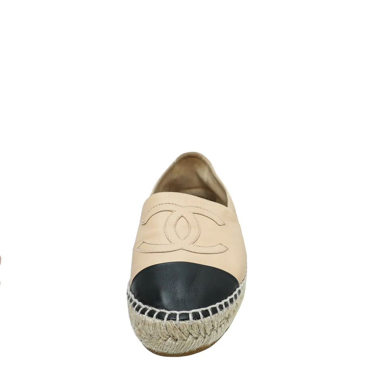 Chanel Bicolor CC Espadrille 38