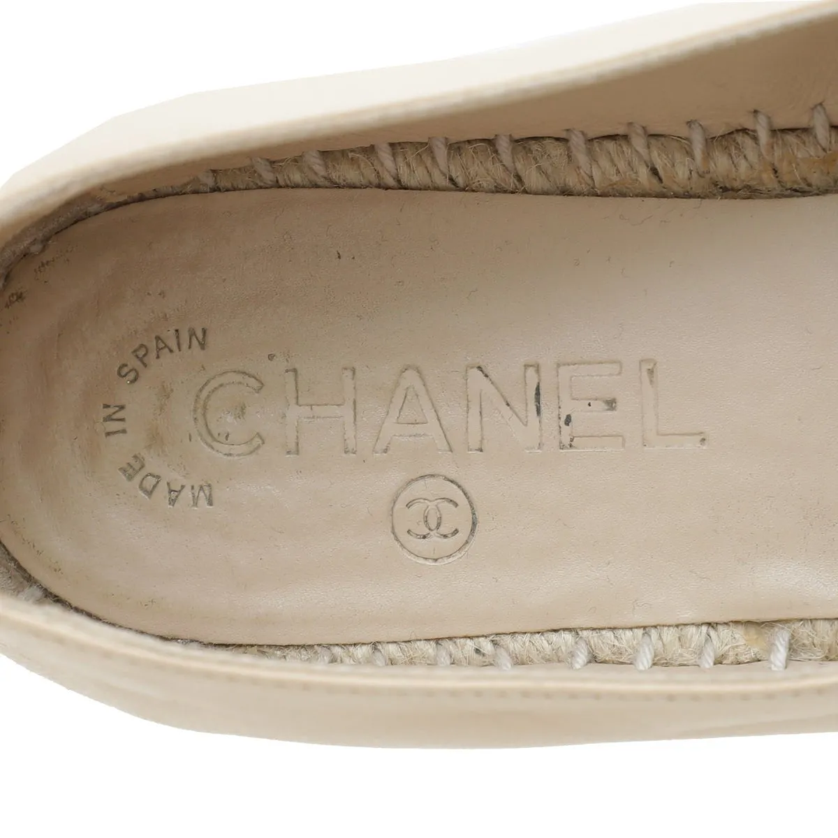 Chanel Bicolor CC Espadrille 38