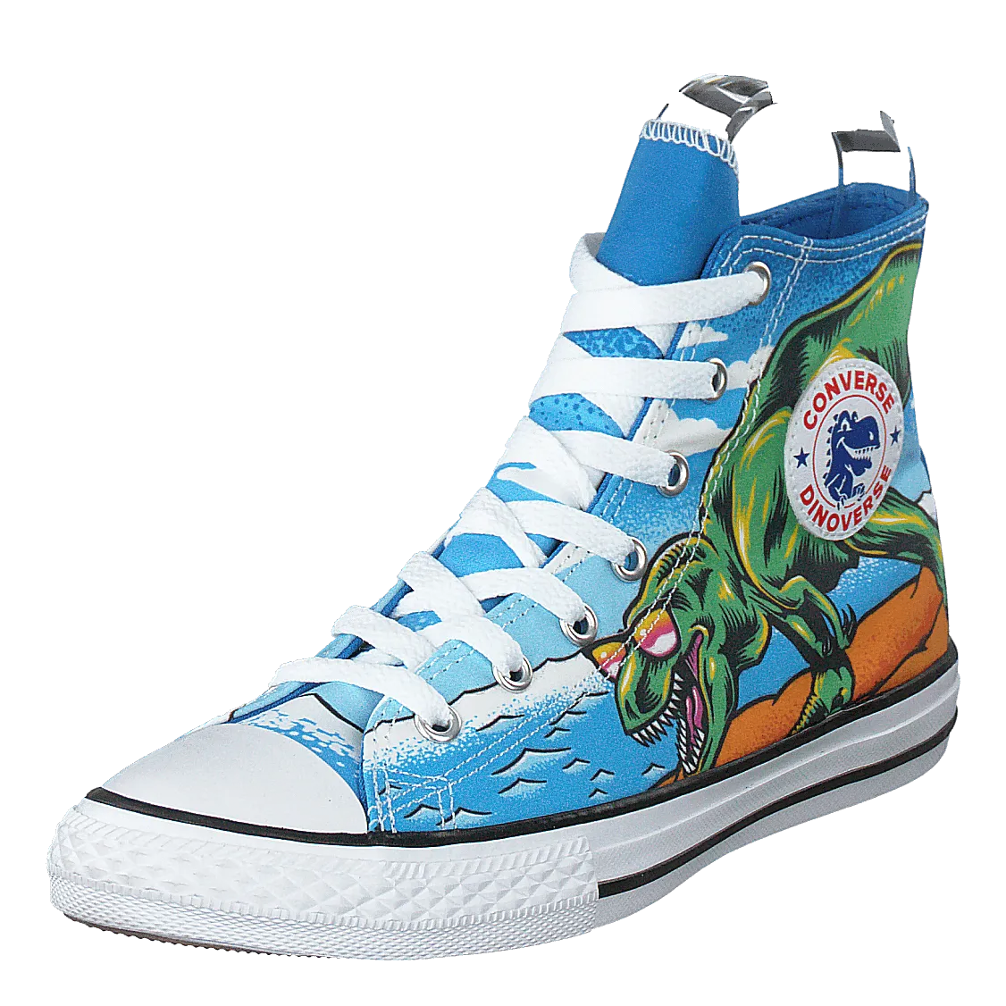 Chuck Taylor Hi Dinoverse Totally Blue/black/white