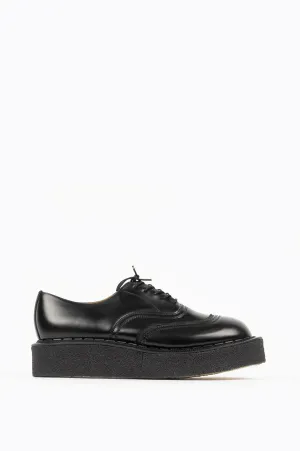 COMME DES GARCONS HOMME PLUS X GEORGE COX LACE-UP CREEPERS BLACK