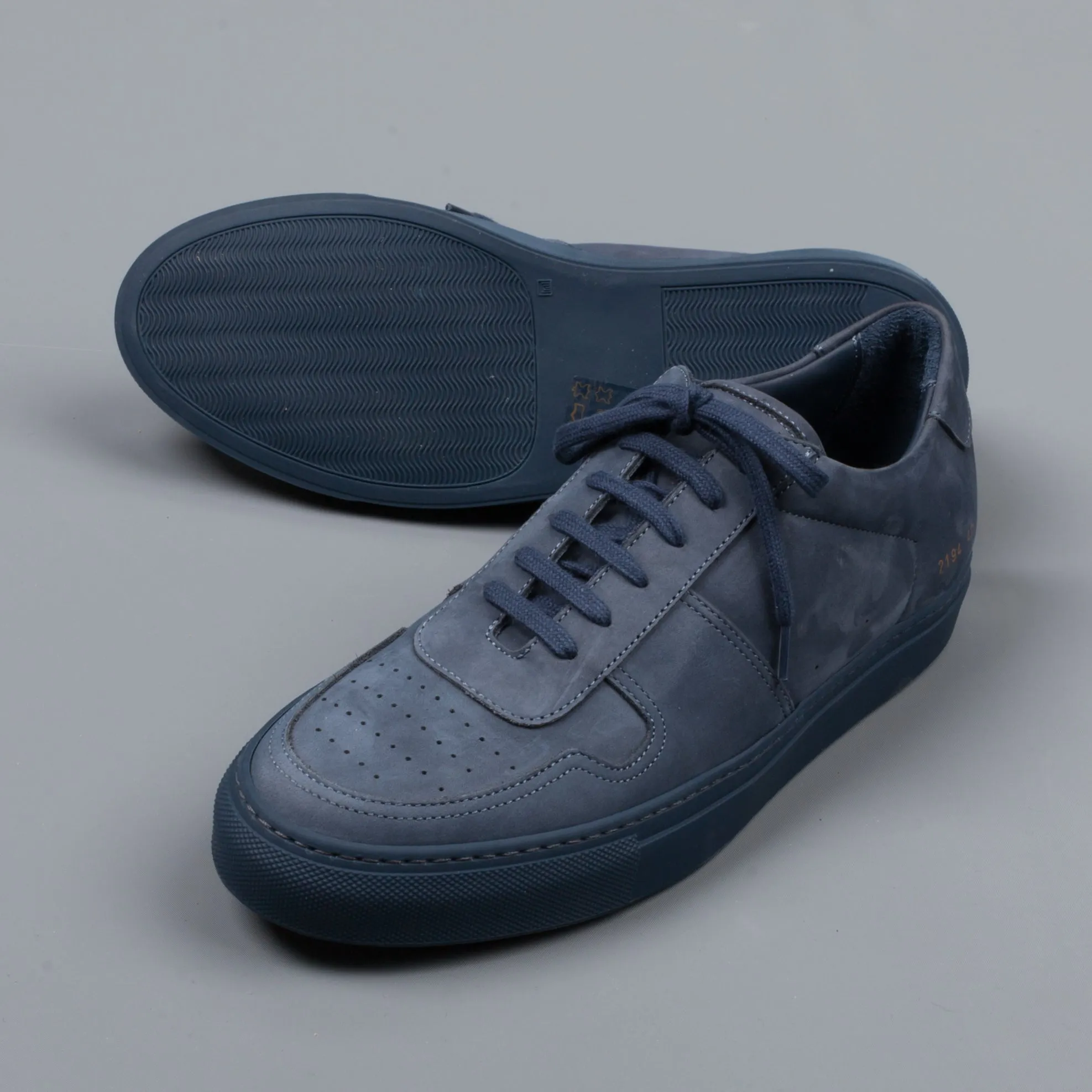 Common Projects Bball Nabuck Navy