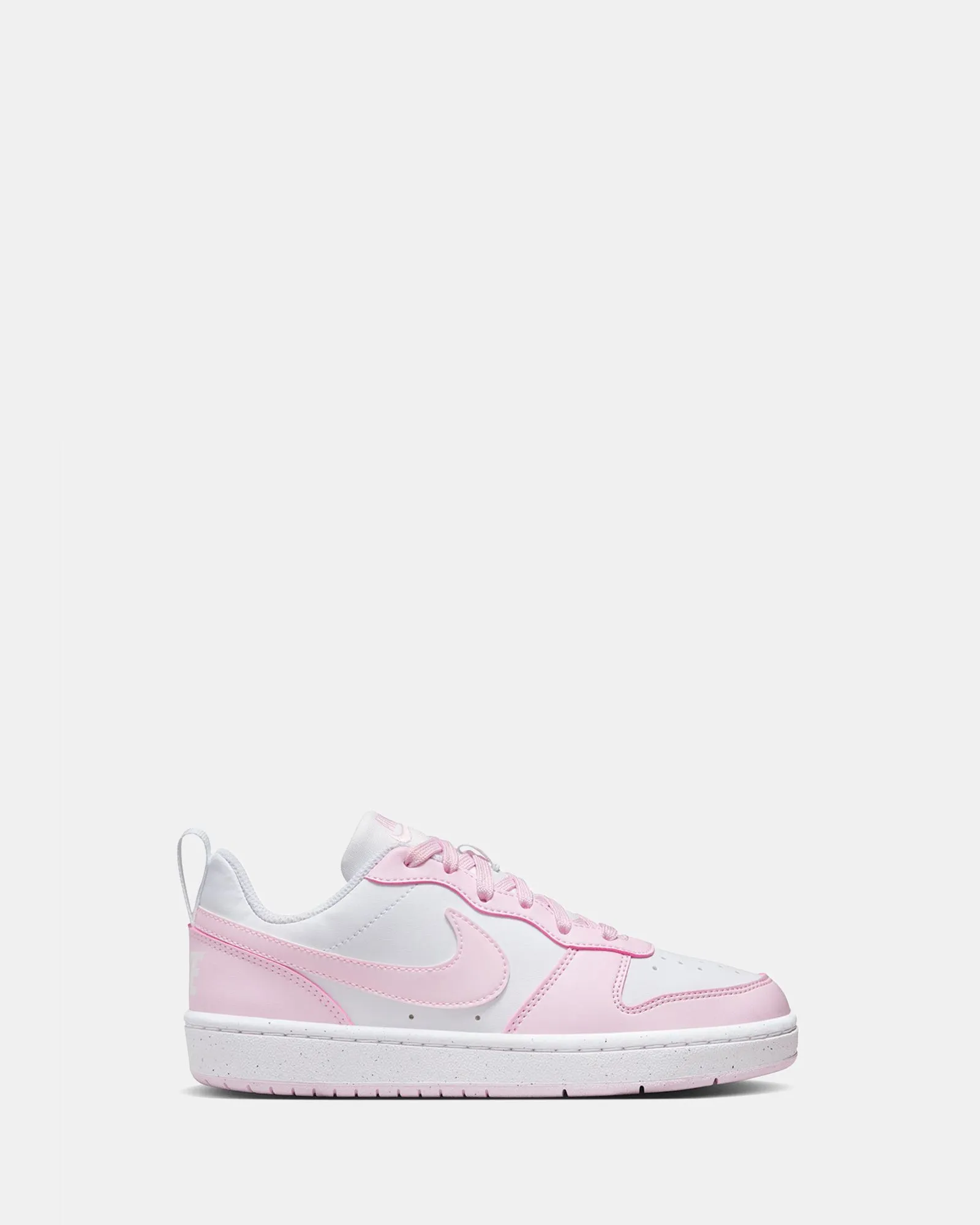 Court Borough Low RC Grade School White/Pink Foam