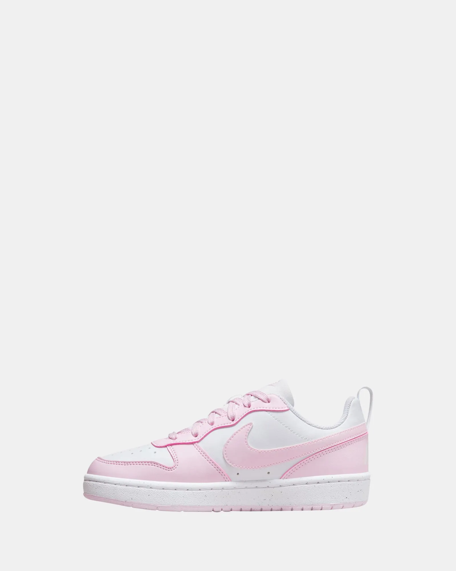 Court Borough Low RC Grade School White/Pink Foam