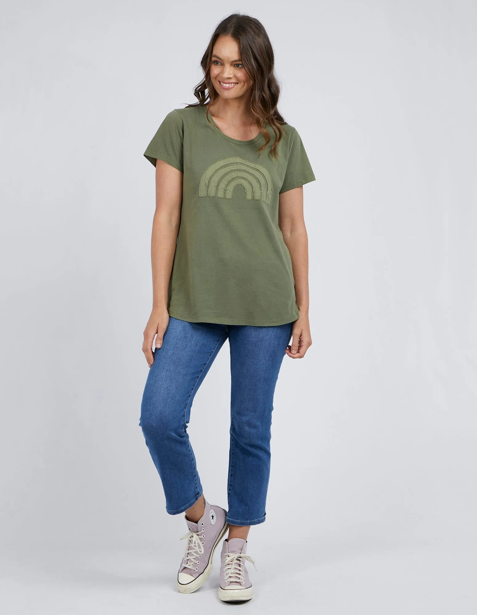 Crescent Tee - Khaki