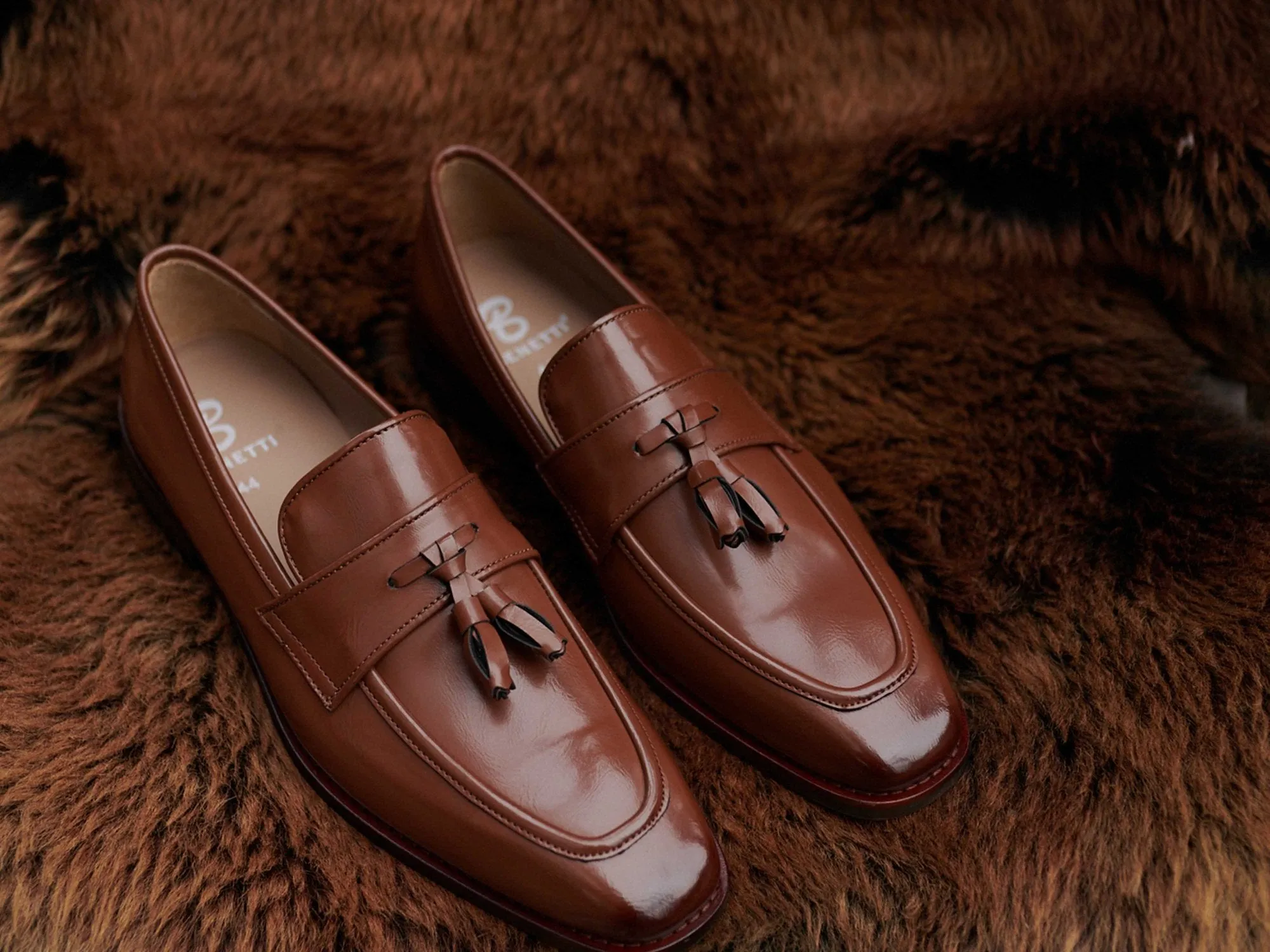 Curtis Cognac Shoe