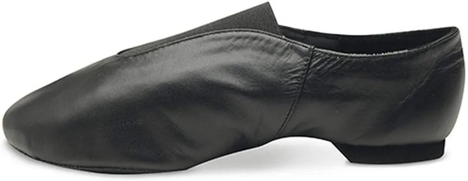 Danshuz Girls Black Soft Leather Split Sole Value Jazz Shoes 13 Kids
