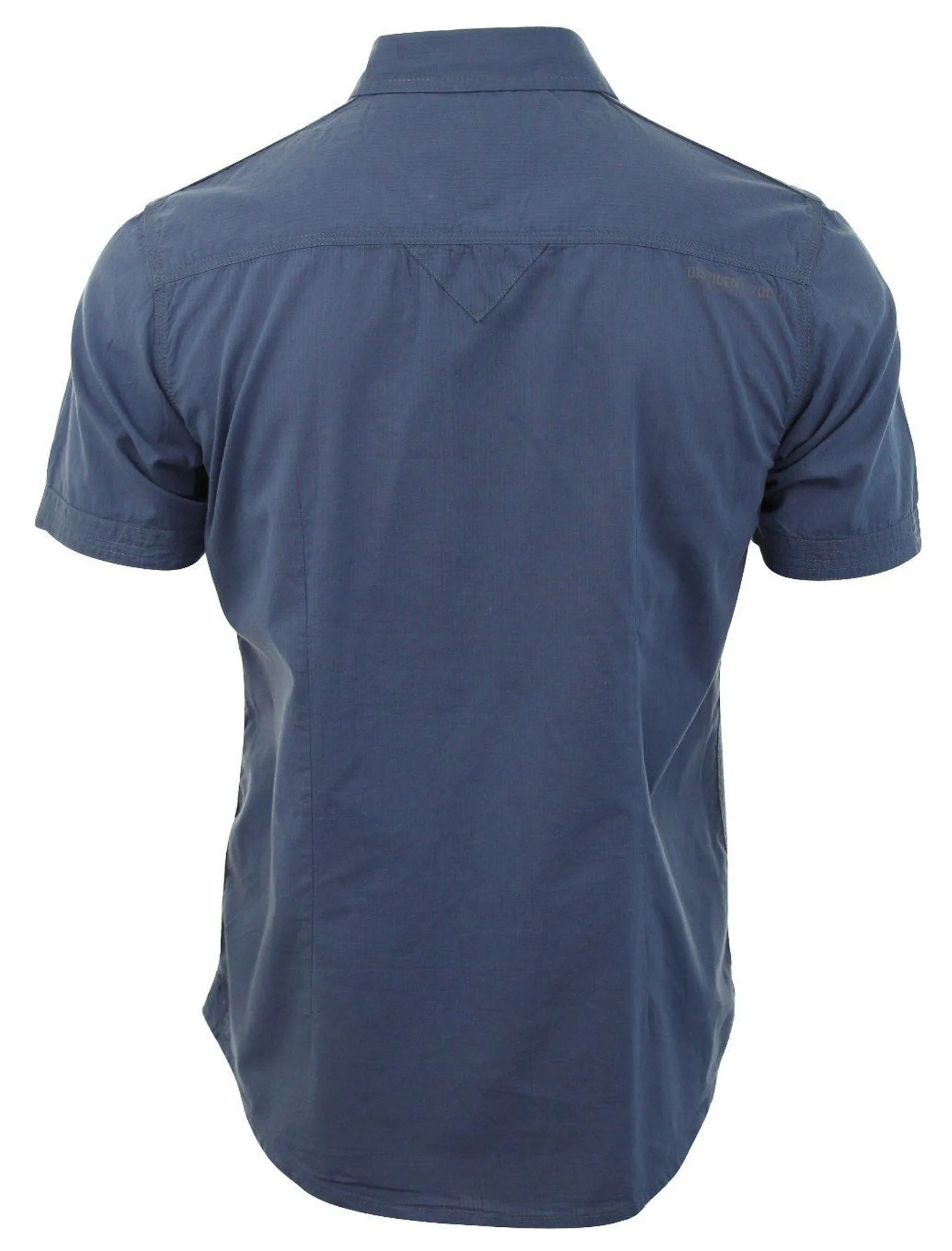Dissident Vantage indigo cotton shirt