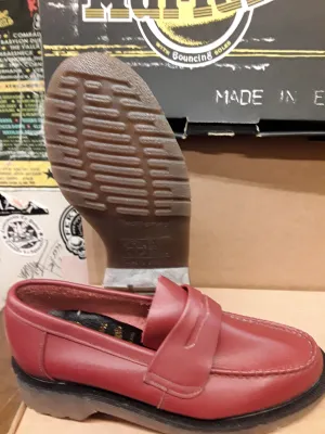 DR Martens Made in England penny loafers size 4