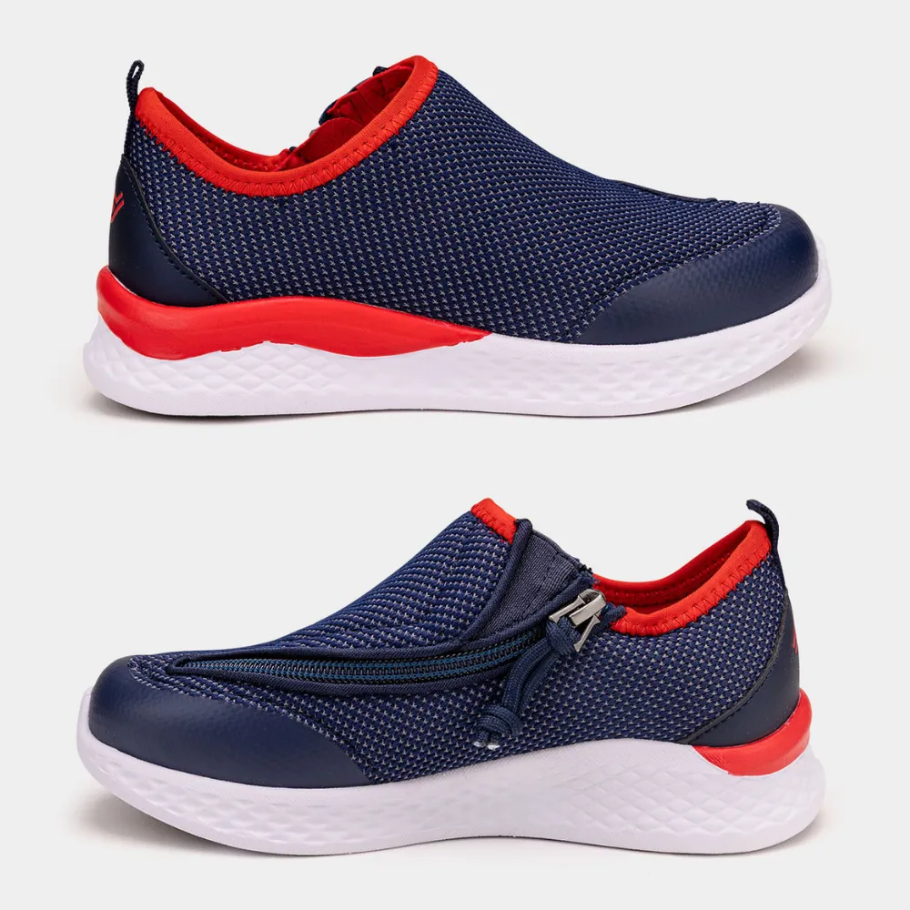 Friendly Shoes Force (Kids) - Navy & Red