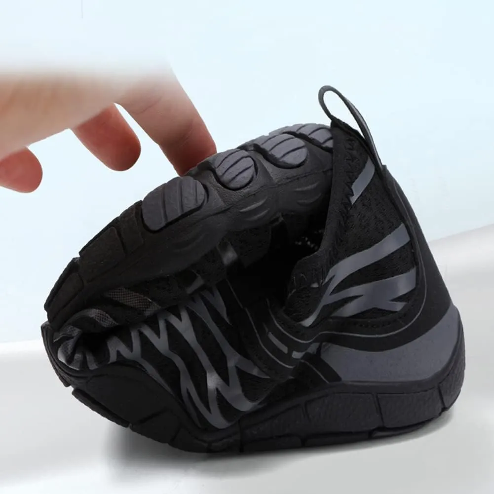 HiGropcore Barefoot Trail Running Shoes | Womens Mens Wide Toe Box Zero Drop Minimalist Slip on Shoes | Hike Barefoot Outdoor Shoes