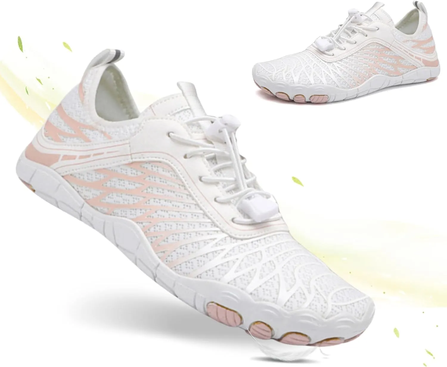 HiGropcore Barefoot Trail Running Shoes | Womens Mens Wide Toe Box Zero Drop Minimalist Slip on Shoes | Hike Barefoot Outdoor Shoes
