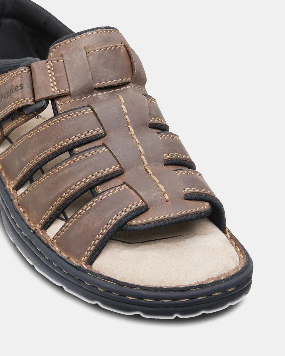 HUSHPUPPIES SPARTAN BROWN
