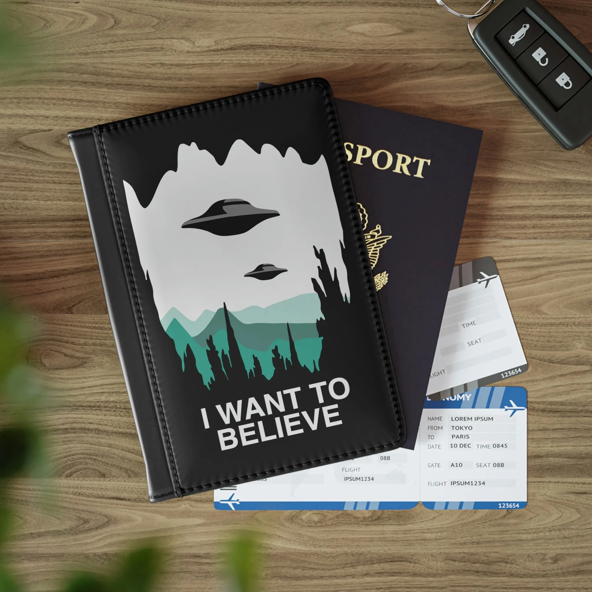 I Want To Believe - X Files | Passport Cover