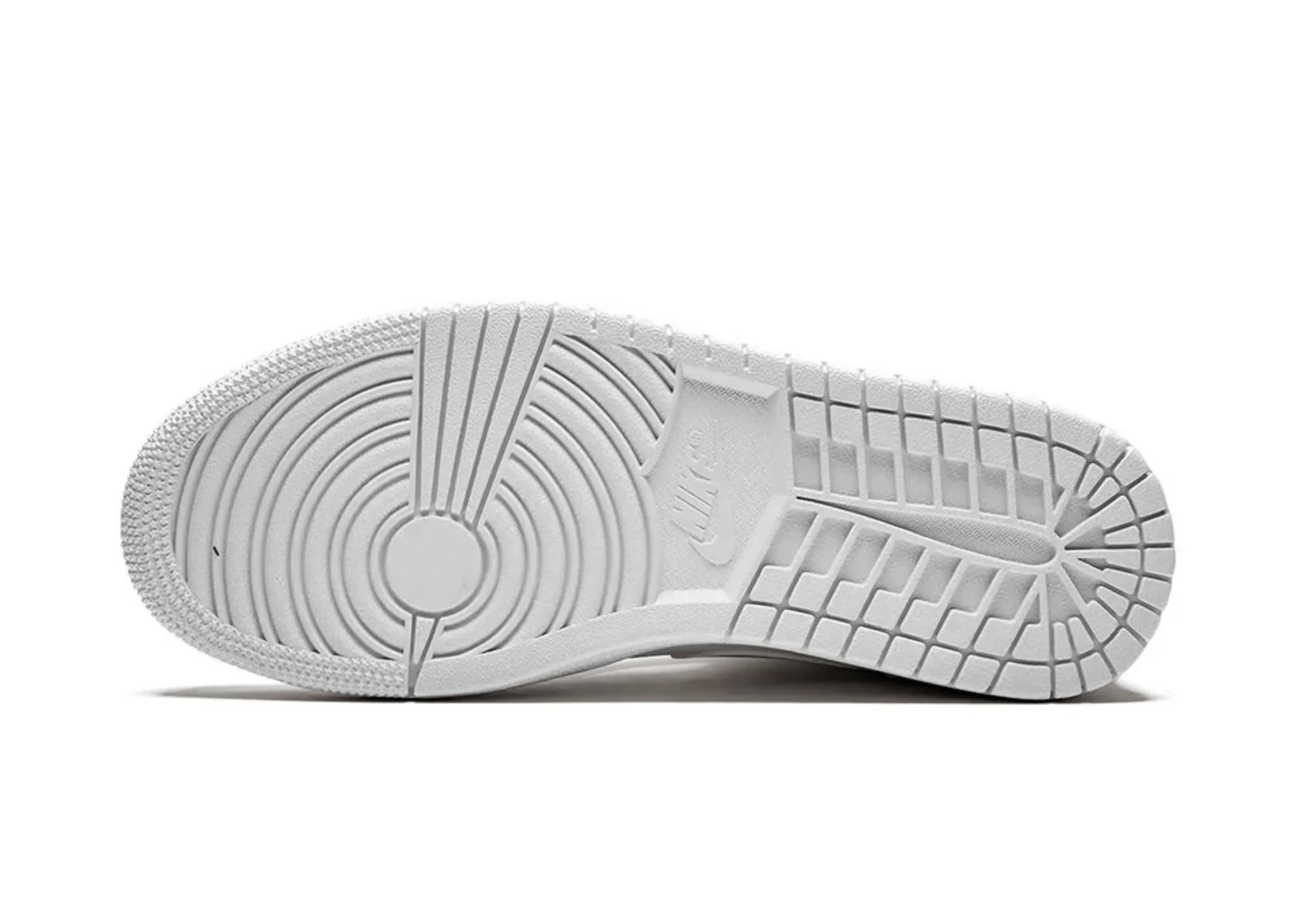 Jordan 1 Mid Triple White
