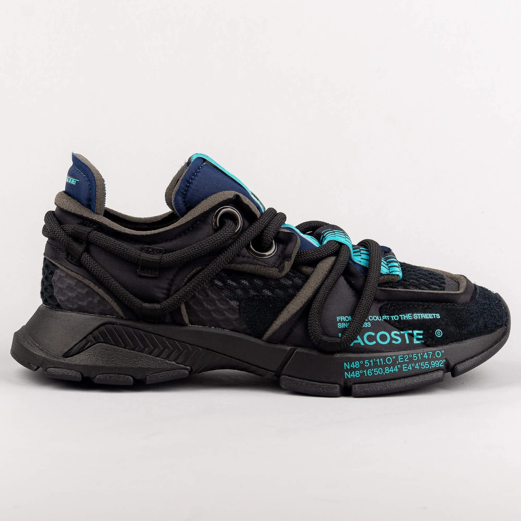 LACOSTE L003 ACTIVE RUNWAY BLK/NVY