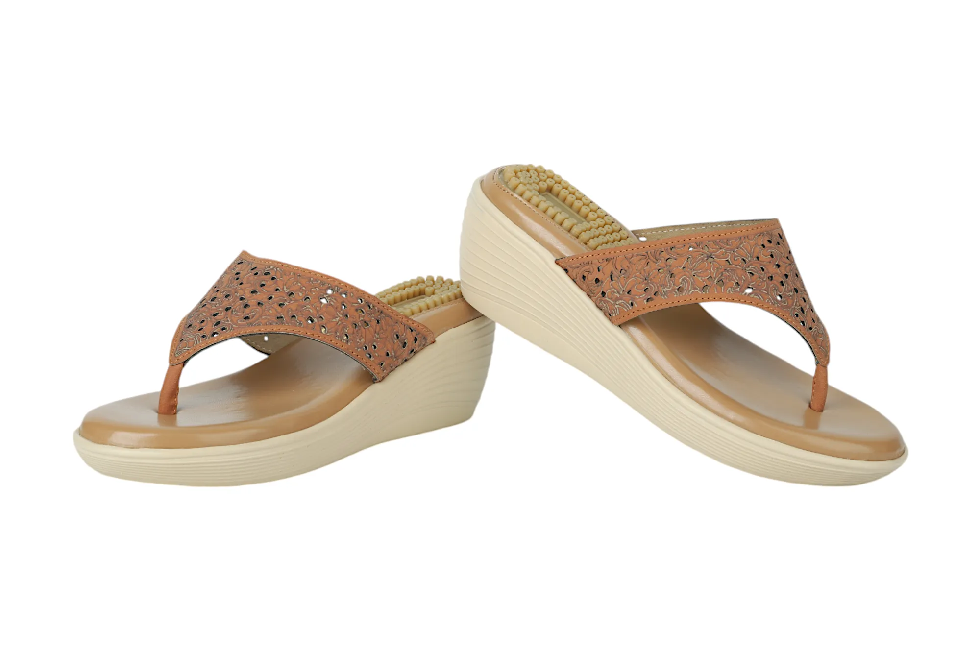 Ladies Comfort Heel Chappal 95110