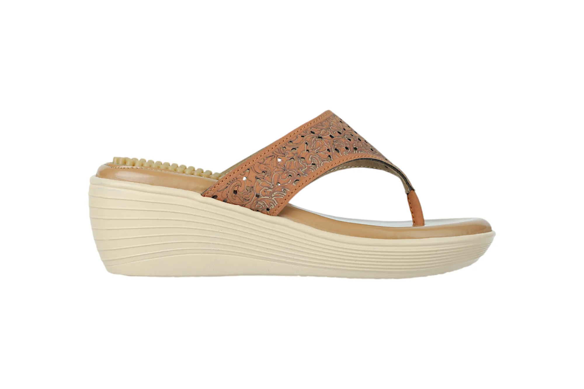 Ladies Comfort Heel Chappal 95110