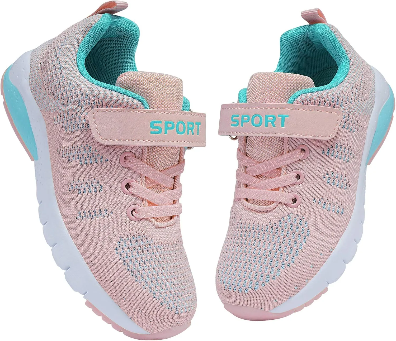 MAYZERO Kids Tennis Shoes Running Sports Shoes Breathable Athletic Shoes Lightweight Walking Shoes Fashion Sneakers for Boys and Girls
