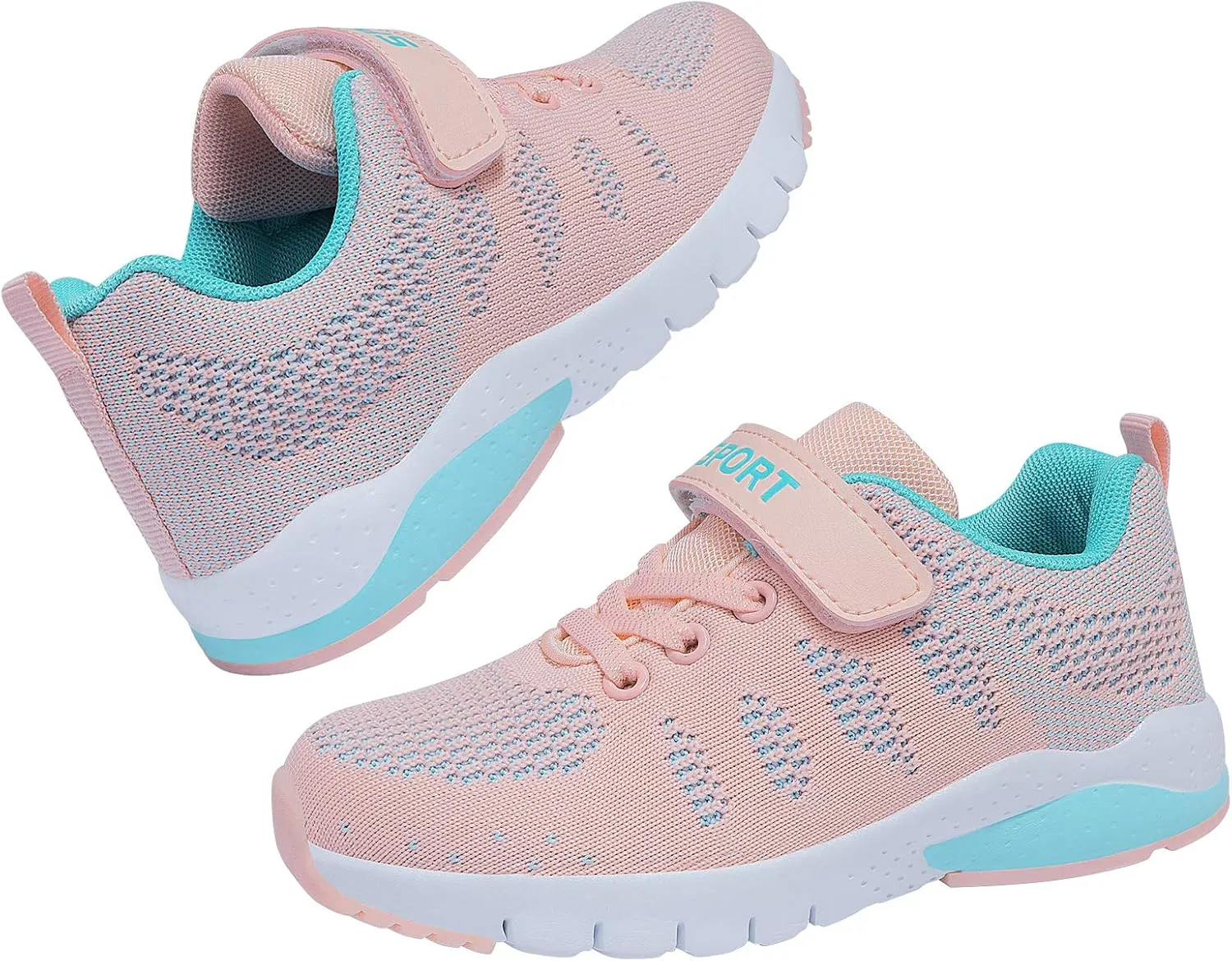 MAYZERO Kids Tennis Shoes Running Sports Shoes Breathable Athletic Shoes Lightweight Walking Shoes Fashion Sneakers for Boys and Girls