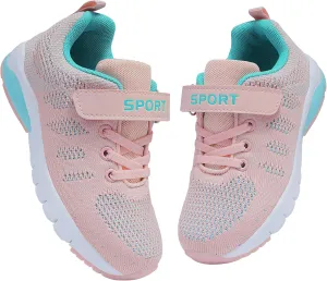 MAYZERO Kids Tennis Shoes Running Sports Shoes Breathable Athletic Shoes Lightweight Walking Shoes Fashion Sneakers for Boys and Girls
