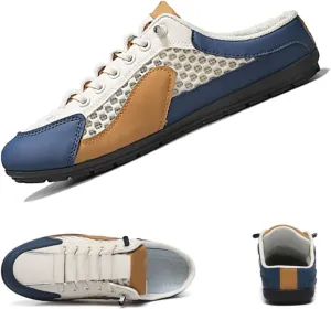 Men's Backless Slip-On Sneakers, Lightweight Breathable Summer Shoes, Non-Slip Sports Sandals with, Outdoor Walking & Casual Comfort Footwear