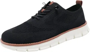 Men's Casual Sneakers Non-Slip Running Shoes Lightweight Lacer Business Mesh Breathable Walking Workout Shoes