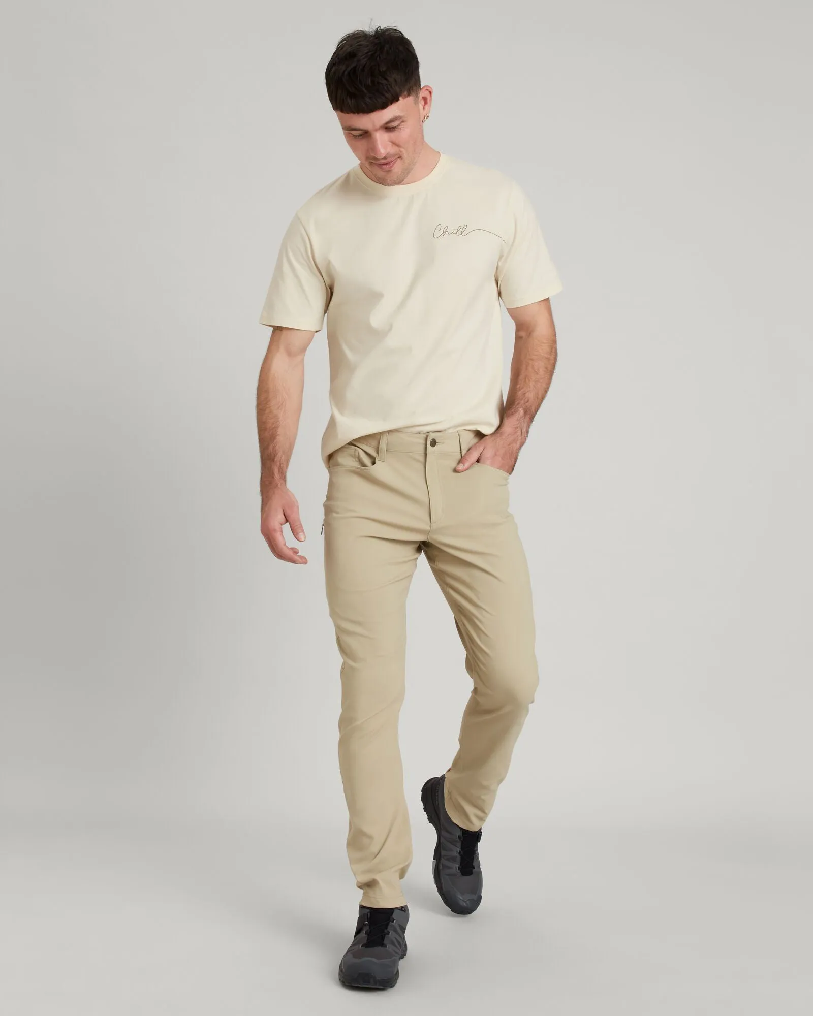 Men's Flight Long Pants - Olive Grey