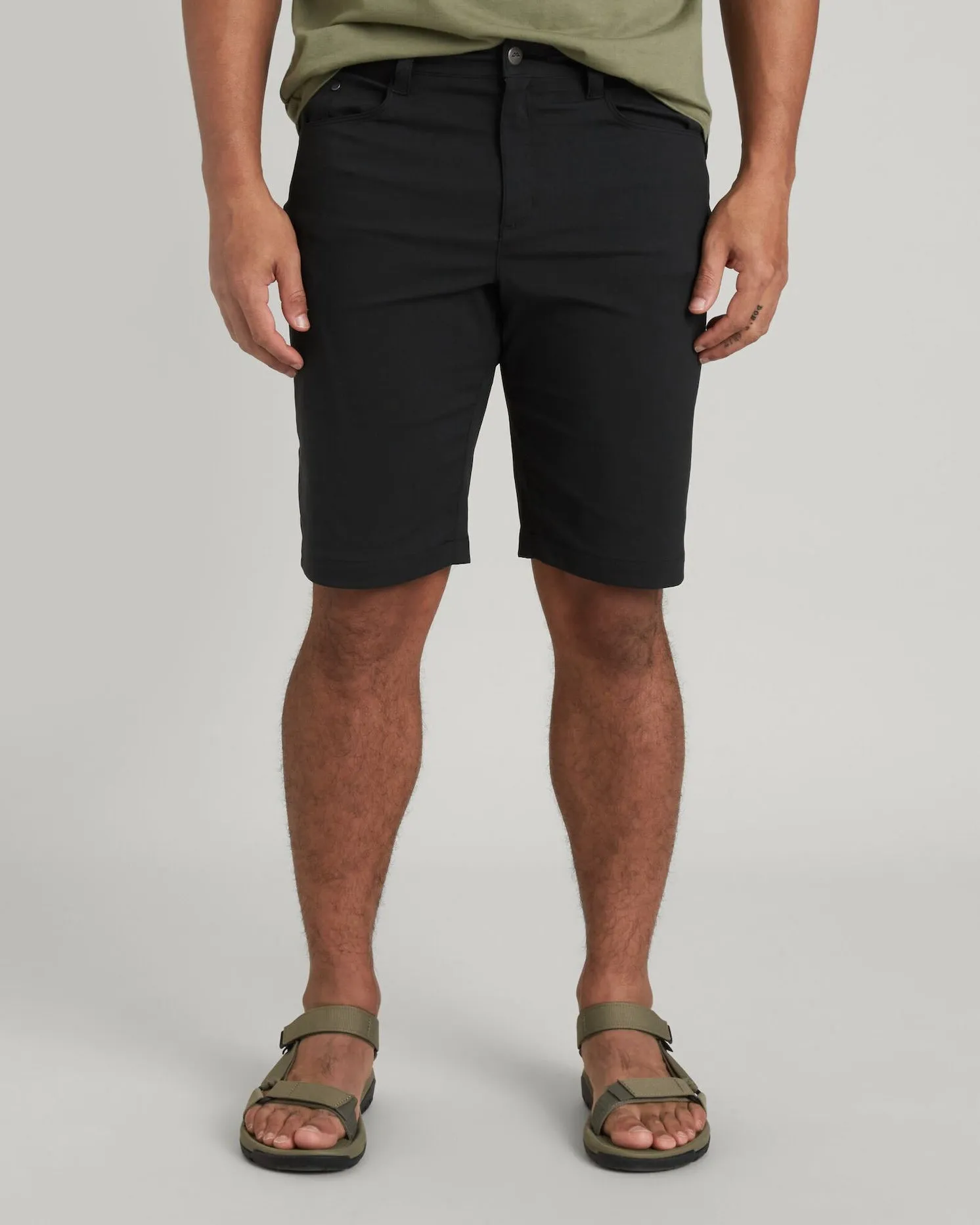 Men's Flight Shorts - Black Stingray