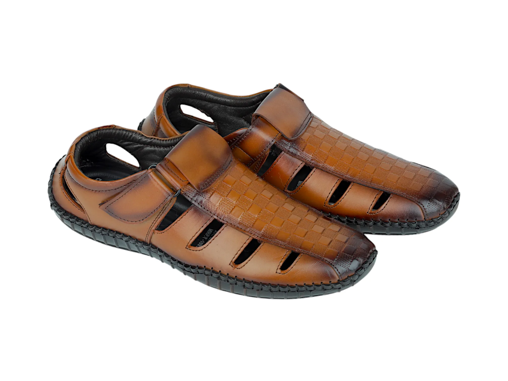 Mens leather fisherman sandal 996565
