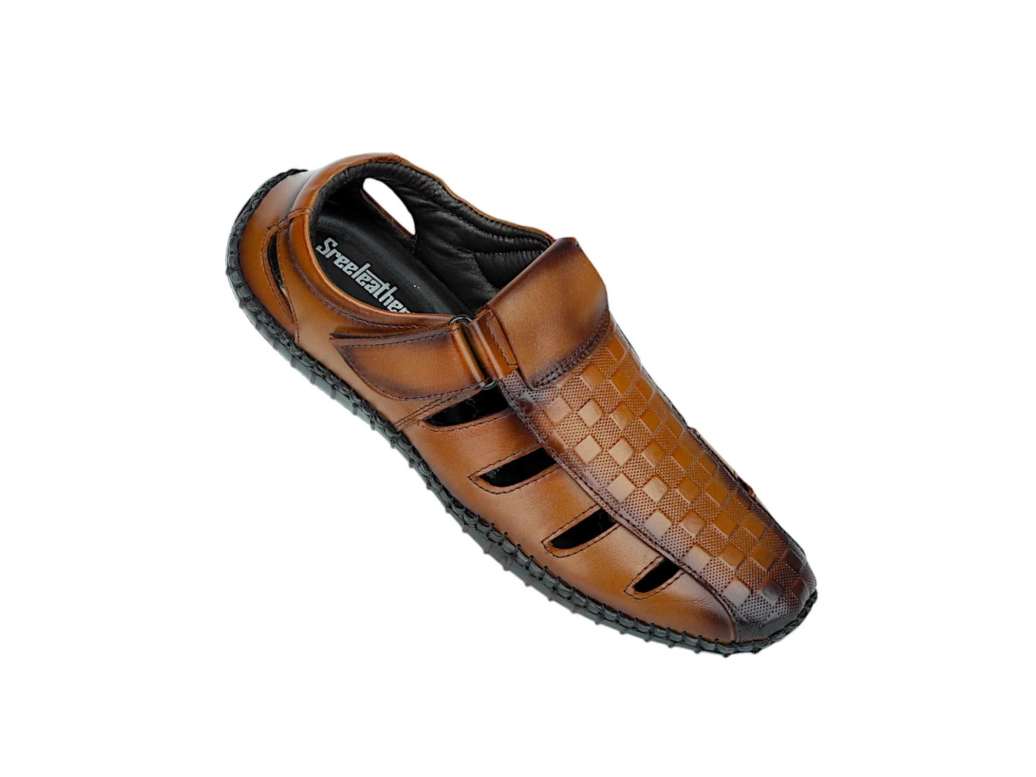 Mens leather fisherman sandal 996565