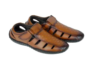 Mens leather fisherman sandal 996565