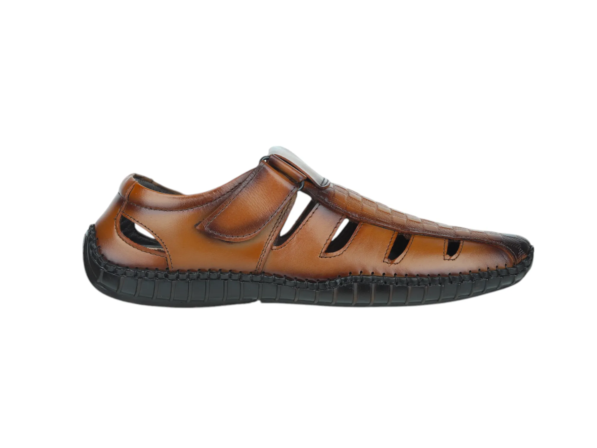 Mens leather fisherman sandal 996565