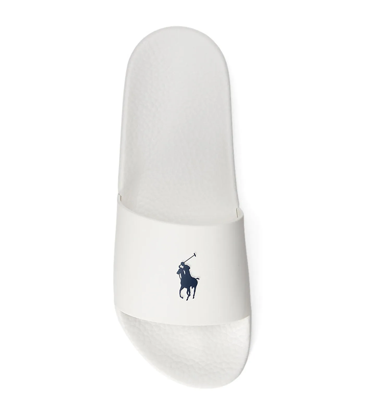 Men's Signature Pony Slide White