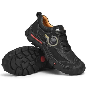 Men's Sports & Travel Outdoor Hiking Shoes Leather  Sneakers Footwear