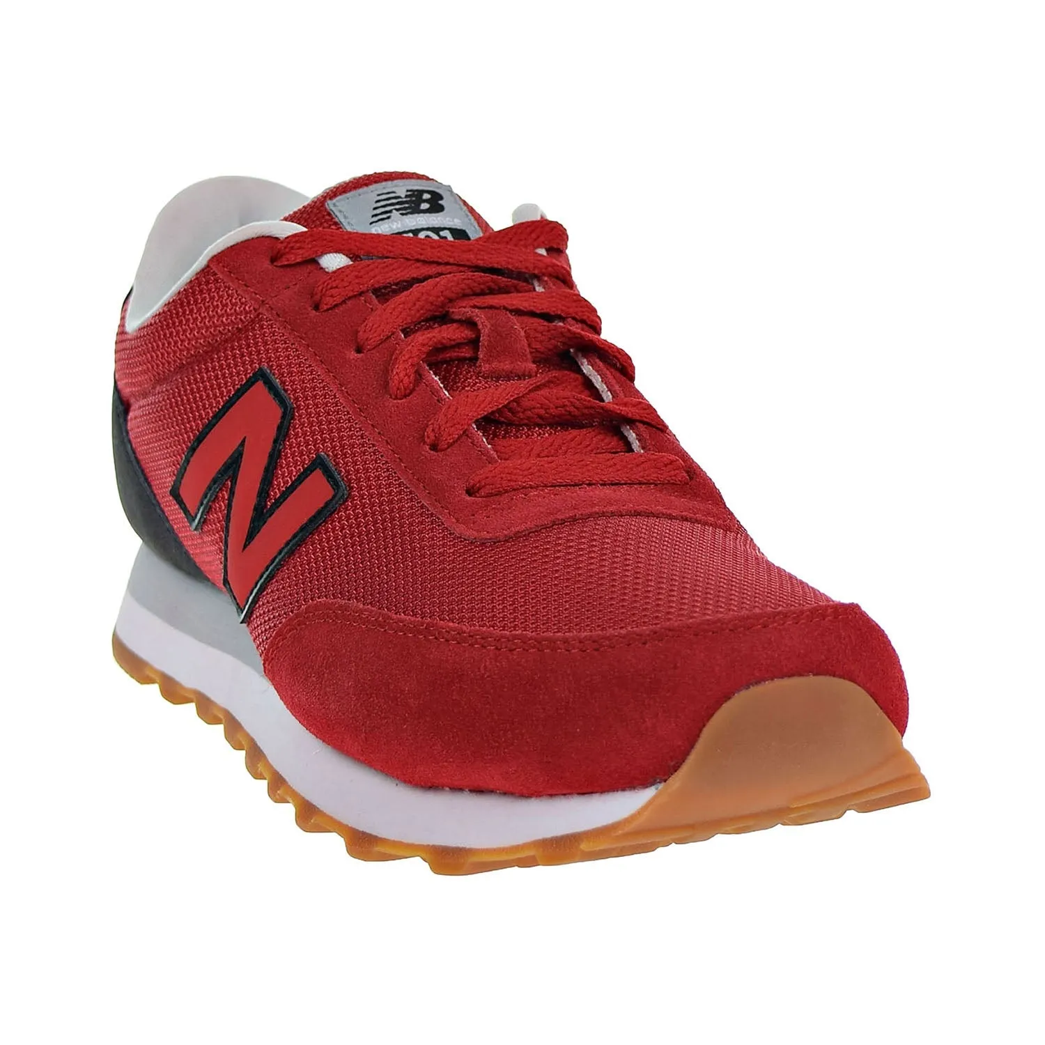 New Balance 501 Men's Shoes Red/Black/Gum