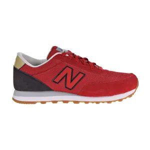 New Balance 501 Men's Shoes Red/Black/Gum