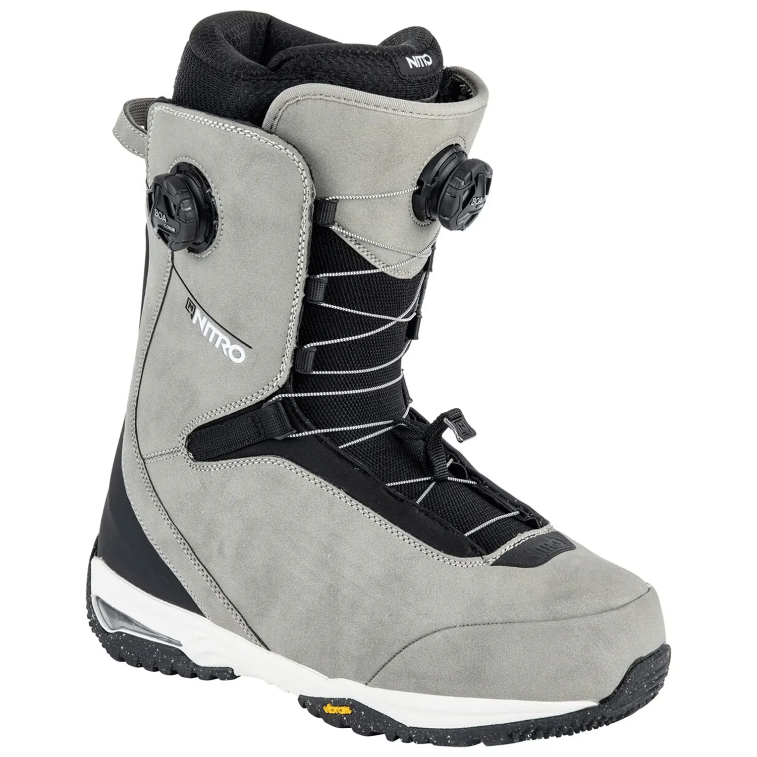 Nitro Men's Chase BOA Snowboard Boots 2024 Stone