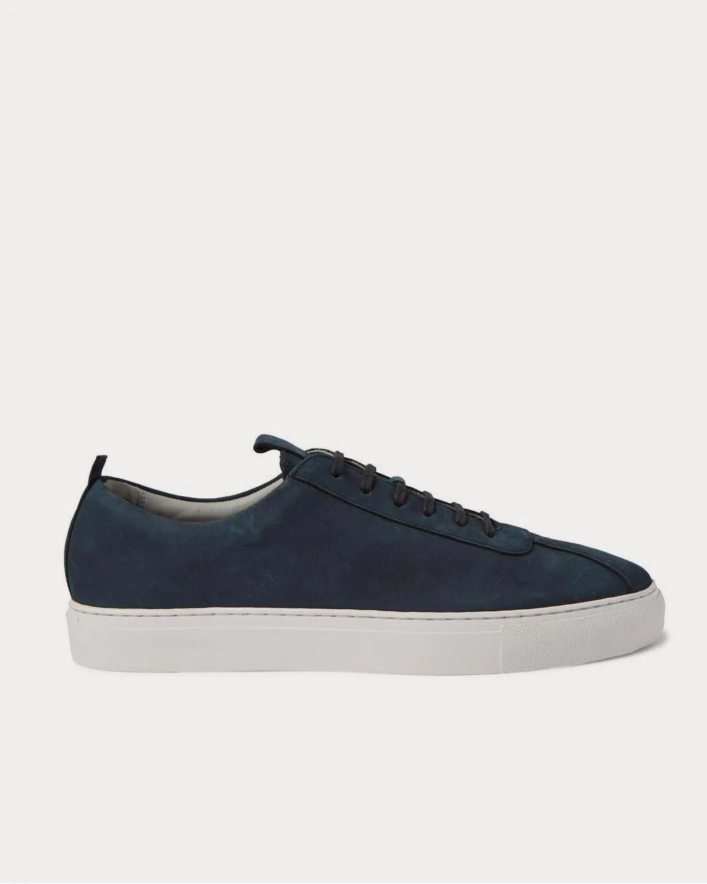 Nubuck  Navy low top sneakers