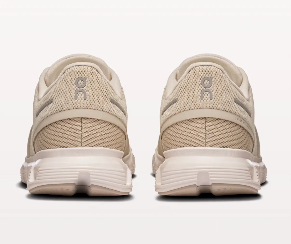 On Running Cloud 6 Women's Sneaker- Pearl/ White
