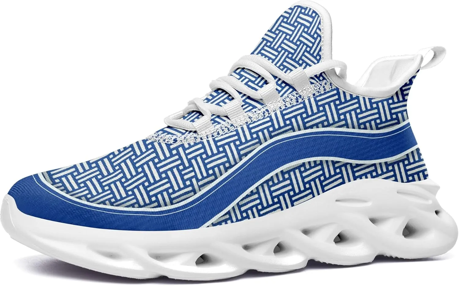 Personalized Men's Running Shoes, Customizable Non-Slip Gym Sneakers for Women Workouts Walking Tennis Daily Use