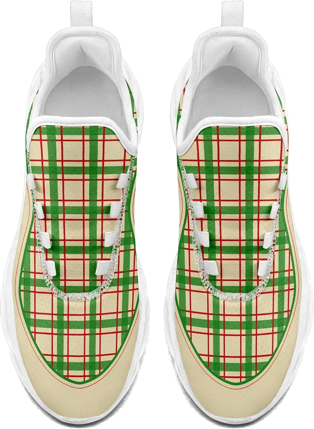 Personalized Men's Running Shoes, Customizable Non-Slip Gym Sneakers for Women Workouts Walking Tennis Daily Use